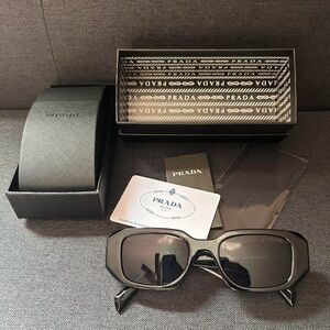 Prada Elegant Black Sunglasses